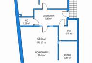 Charmante 2-Zimmer-Wohnung mit Wintergarten in ruhiger Lage