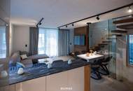 Luxuriöses, modernes Haus im Kleingarten auf 3 Ebenen