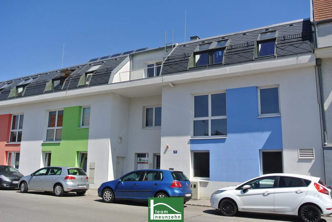 Sonnige, barrierefreie Wohnung inklusive Einbauküche, Passivhaus - Im Zentrum direkt beim BAHNHOF