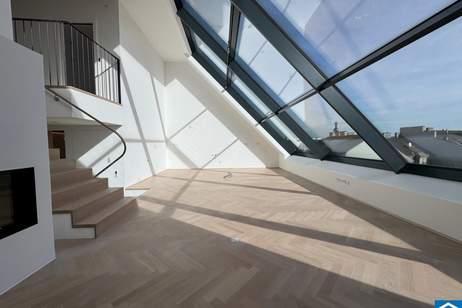 Einzigartige Dachgeschoss-Maisonette mit Weitblick – Wohnen über den Dächern Wiens, Wohnung-kauf, 1.999.000,€, 1090 Wien 9., Alsergrund