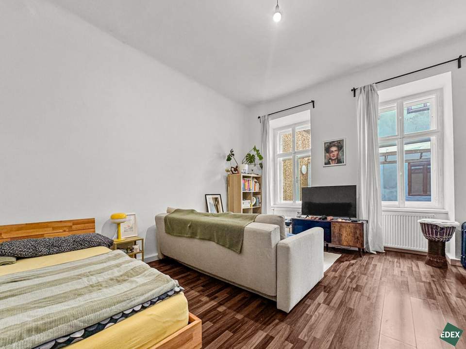 Charmante 1,5-Zimmer Wohnung mit Lichthofzugang nahe U6 Alser Straße