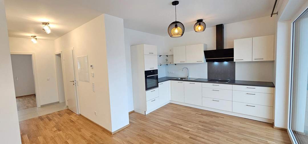 Erstbezug Auf der Wies - 3 Zimmerwohnung mit 2 Balkone und Tiefgaragenplatz