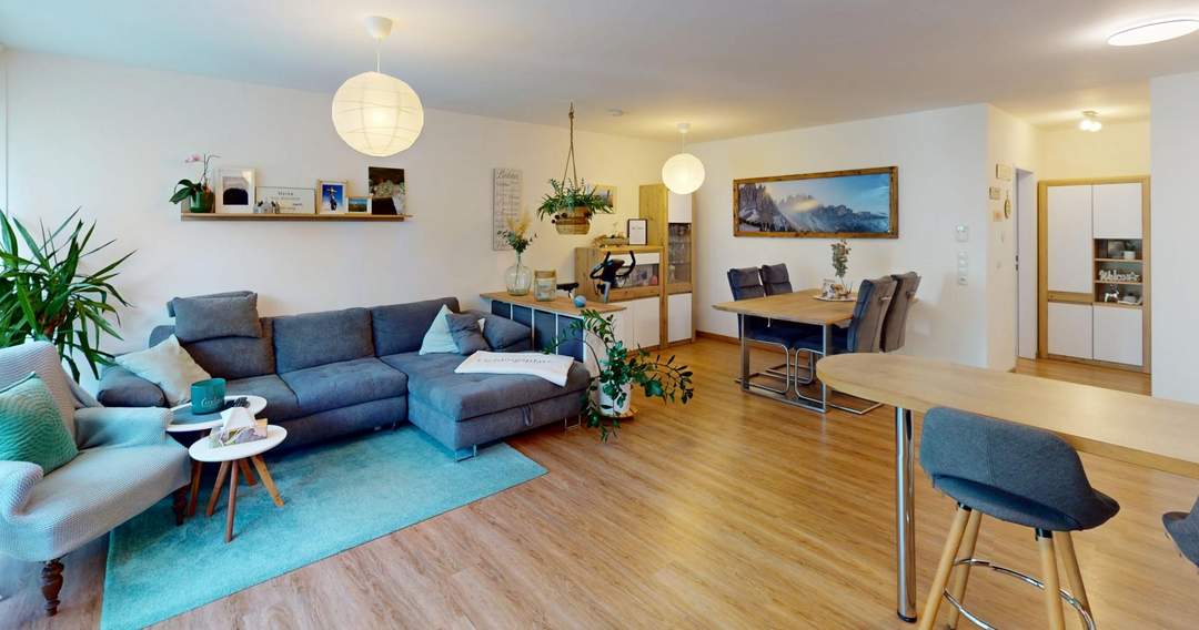 Modernes Wohnen mit Terrasse &amp; Garten – Ihr 2-Zimmer-Traum!