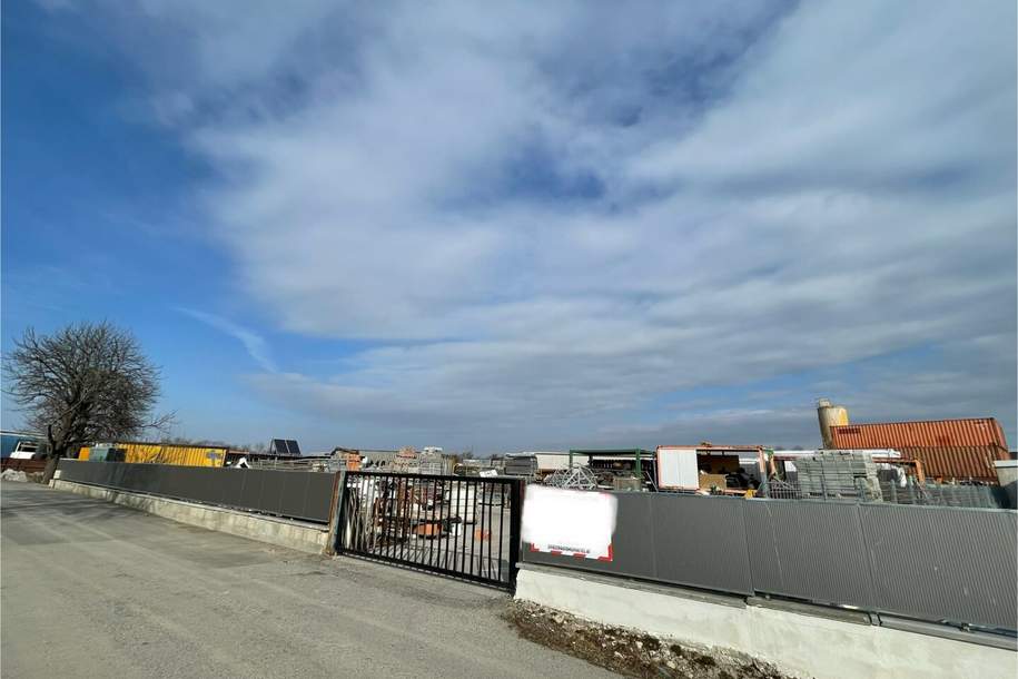 Vielseitig nutzbarer Lager- und Stellplatz ca. 800m² auf Industrieareal zu vermieten (FS Platz), Gewerbeobjekt-miete, 1.365,00,€, 2601 Wiener Neustadt(Land)