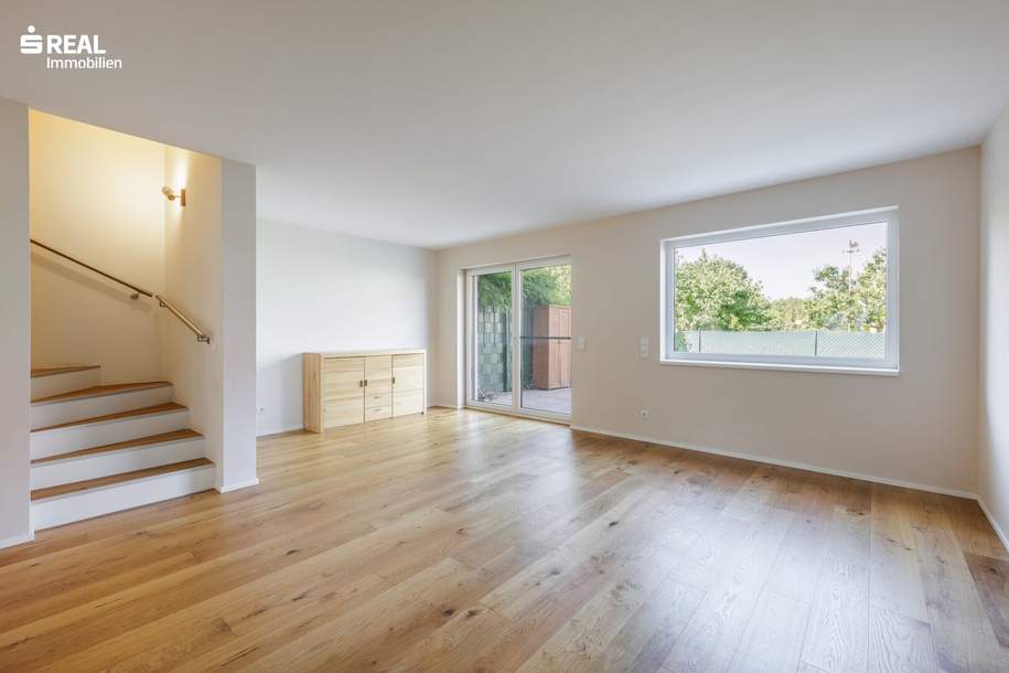Exklusives Doppelhaus in Essling mit Wärmepumpe, Haus-kauf, 698.000,€, 1220 Wien 22., Donaustadt