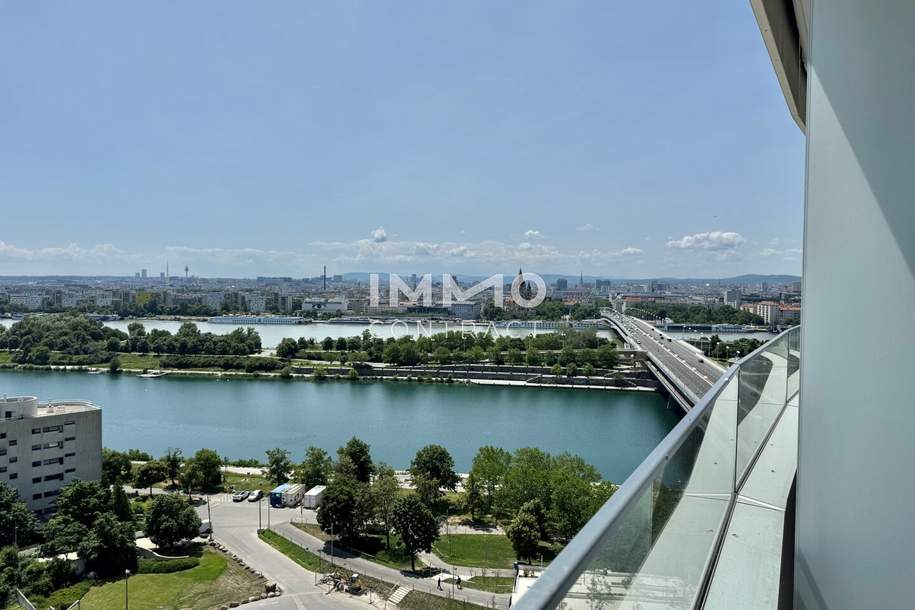 Modernes Studio mit Cityblick (Neue Donau) Gym, Pool, Supermarkt im Haus, Wohnung-kauf, 394.900,€, 1220 Wien 22., Donaustadt