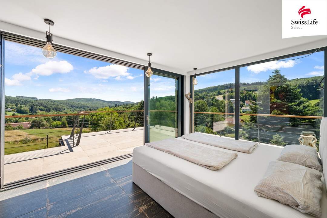 Luxus, Diskretion und Natur in Perfektion – Designerhaus mit unvergleichlicher Privatsphäre
