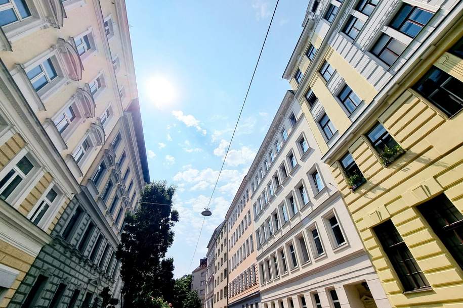 TOP Gelegenheit in 1050 Wien! Baubewilligter Dachboden mit attraktiver Planung und vielen Freiflächen! Bereits rundum renoviertes Gebäude!, Gewerbeobjekt-kauf, 499.000,€, 1050 Wien 5., Margareten
