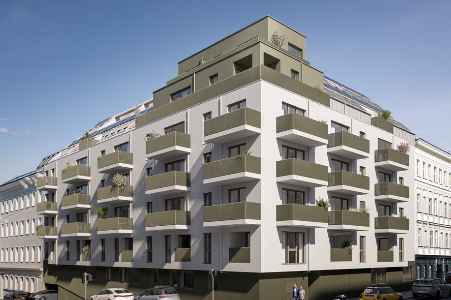 AICHHOLZGASSE - Zwischen Schloss Schönbrunn und Stadtleben - 2-Zimmer-Vorsorgewohnung mit Balkon, Wohnung-kauf, 282.000,€, 1120 Wien 12., Meidling