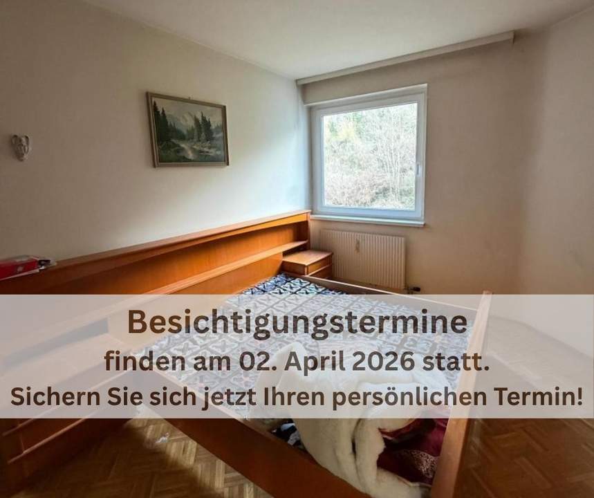 Wohnung mit Gestaltungspotenzial in Ebelsberg! - Besichtigungstermine finden am 2. April 2026 statt!