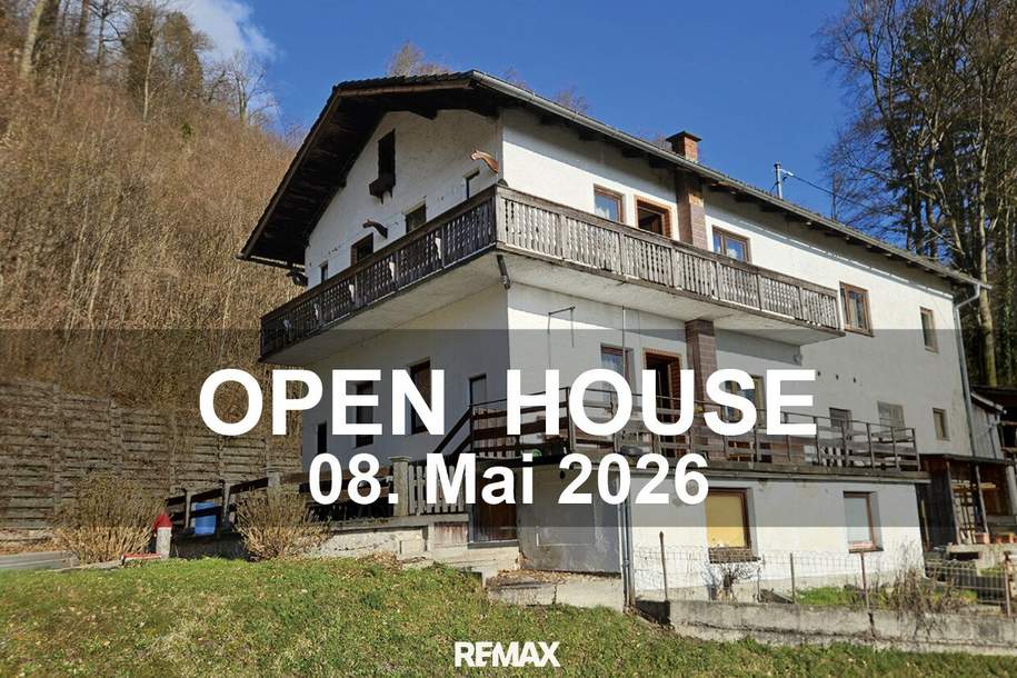 Sanierungsbedürftiges Haus in Aussichtslage, Haus-kauf, 135.000,€, 5121 Braunau am Inn