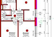 Moderne Doppelhaushälfte in Pottendorf – Erstbezug, 4 Zimmer, Garten, Terrasse, 2 Stellplätze! *PROVISION BEZAHLT DER ABGEBER*