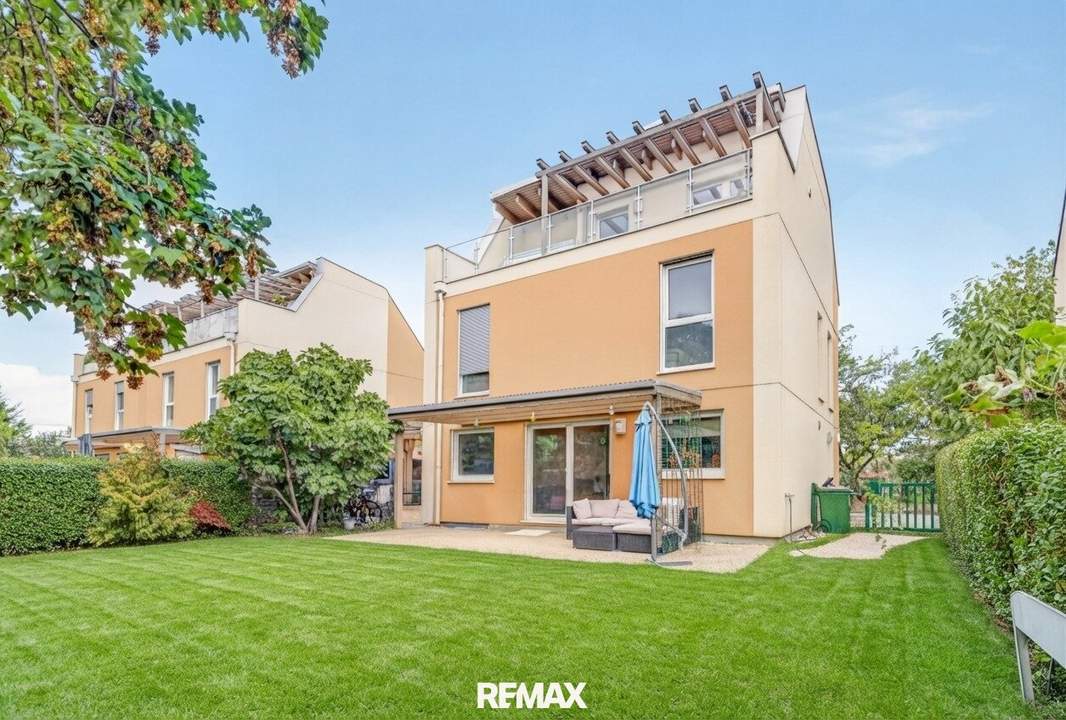 Erste Reihe Neue Donau | Einfamilienhaus auf Baurechtsgrund