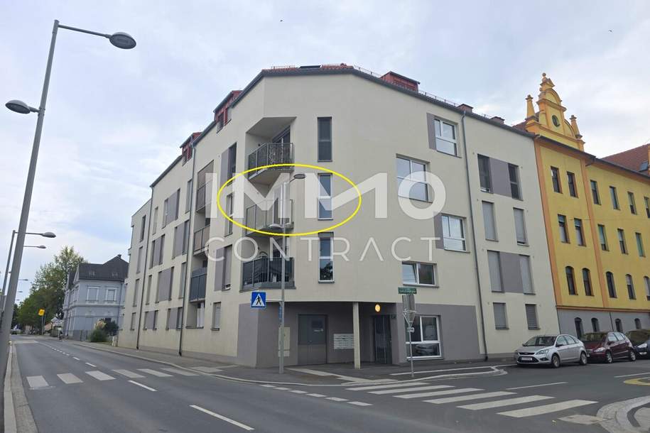 GEFÖRDERTE Single-Wohnung mit 2 Zimmern und LOGGIA - Dornschneidergasse 27 - Top 014, Wohnung-miete, 540,68,€, 8020 Graz(Stadt)