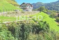 Baugrund 1.177 m² mit Donaublick - Südhang - mit angrenzenden kleinen Grünland 255 m² - St. Nikola