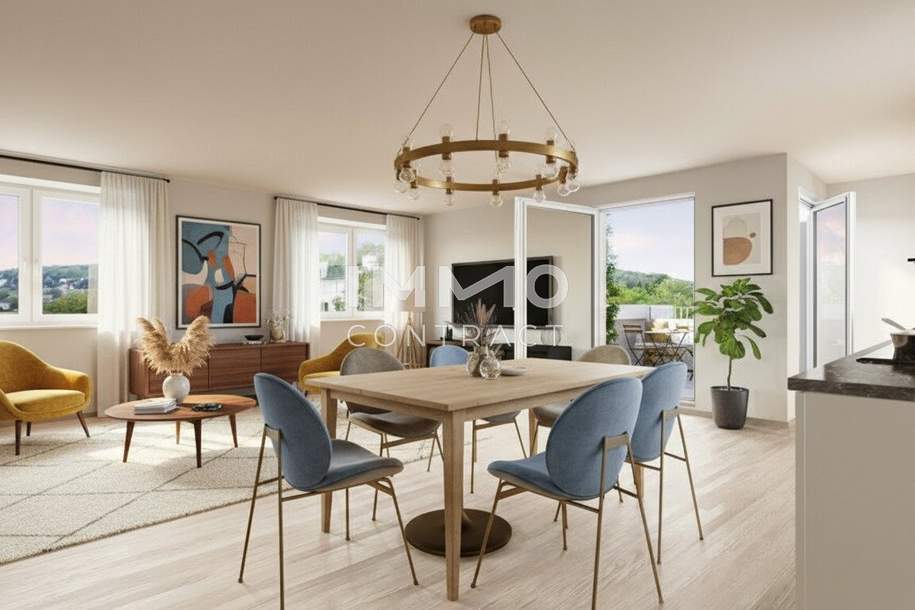 Anleger-Hit: Neubau-2-Zimmer mit Top-Rendite &amp; Gratis Küche, Wohnung-kauf, 315.100,€, 1140 Wien 14., Penzing