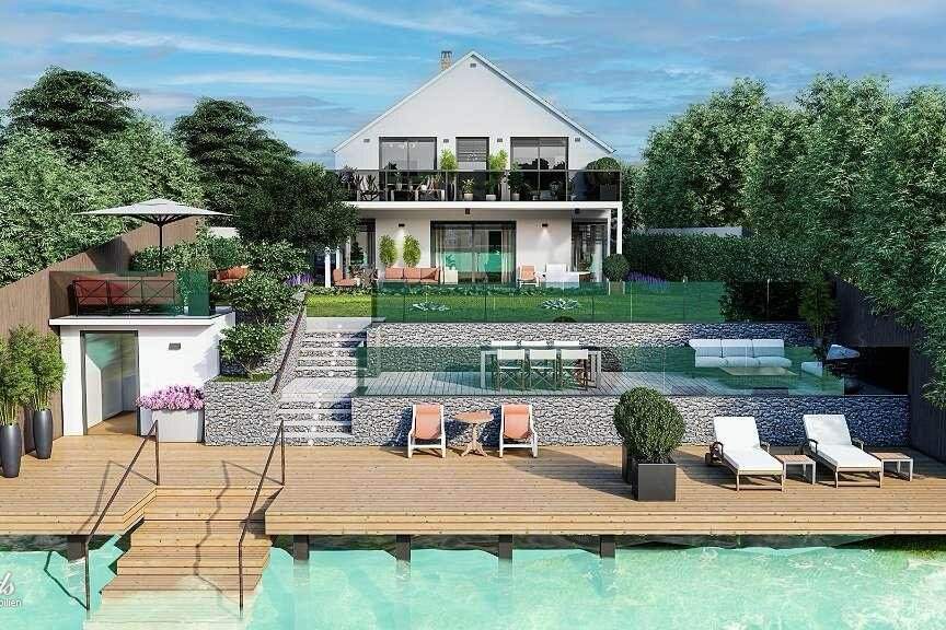 Grundstück direkt am See in Baden mit Baubewilligung ., Grund und Boden-kauf, 795.000,€, 2500 Baden