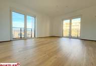 Skyline-Blick | Moderne 3-Zimmer-Wohnung mit Balkon