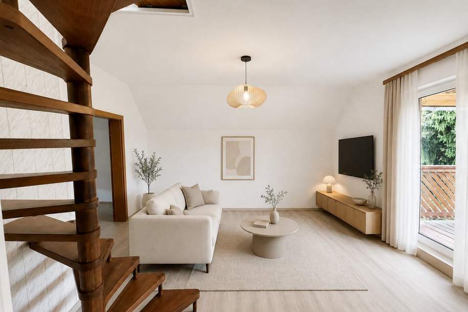 Eigentumswohnung mit großem Eigengarten & Balkon | 8055 Graz, Wohnung-kauf, 225.000,€, 8055 Graz(Stadt)