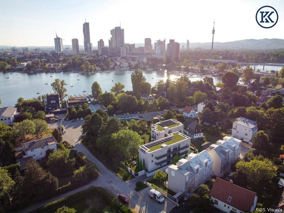Preiswerte 2-Zimmer-Starterwohnung (46 m²) mit Balkon – Fertiger Erstbezug direkt an der Alten Donau