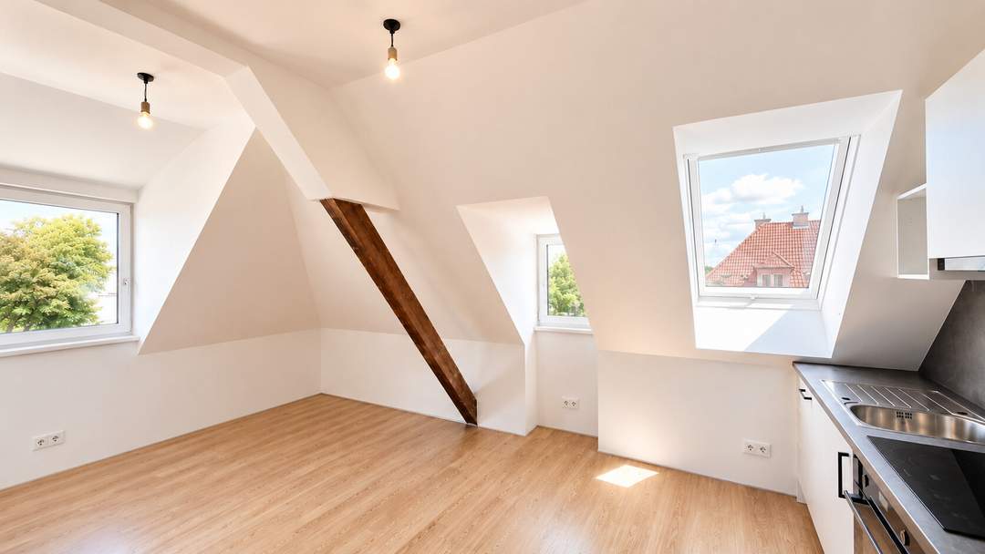 Klagenfurt | Waidmannsdorf 2-ZI-ERSTBEZUG im Dachgeschoss, ohne Balkon (ab Juli 2026)