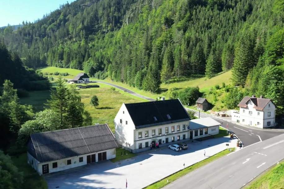 Hotelbetrieb mit vielfältigen Möglichkeiten in Mariazellerland, Gewerbeobjekt-kauf, 339.500,€, 8630 Bruck-Mürzzuschlag