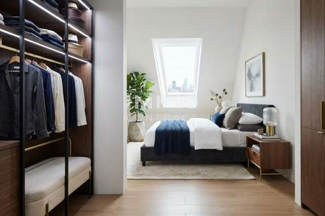 Ganz oben zuhause: Stilvolle 2-Zimmer-Dachgeschosswohnung mit sonniger Terrasse! Küchengutschein!, Wohnung-kauf, 295.100,€, 1140 Wien 14., Penzing
