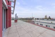 Exklusive Penthouse-Wohnung nahe Gersthof, mit Fernblick und zwei Terrassen