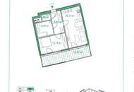 Nette 2-Zimmer-Loggiawohnung im 6. OG