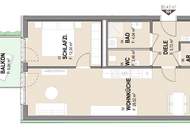 Geförderte Neubauwohnung mit Balkon im 1. Stock