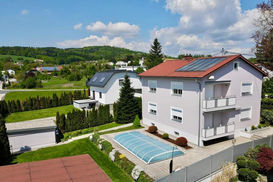 Familien Haus mit Pool in Leonding, Haus-kauf, 749.000,€, 4060 Linz-Land