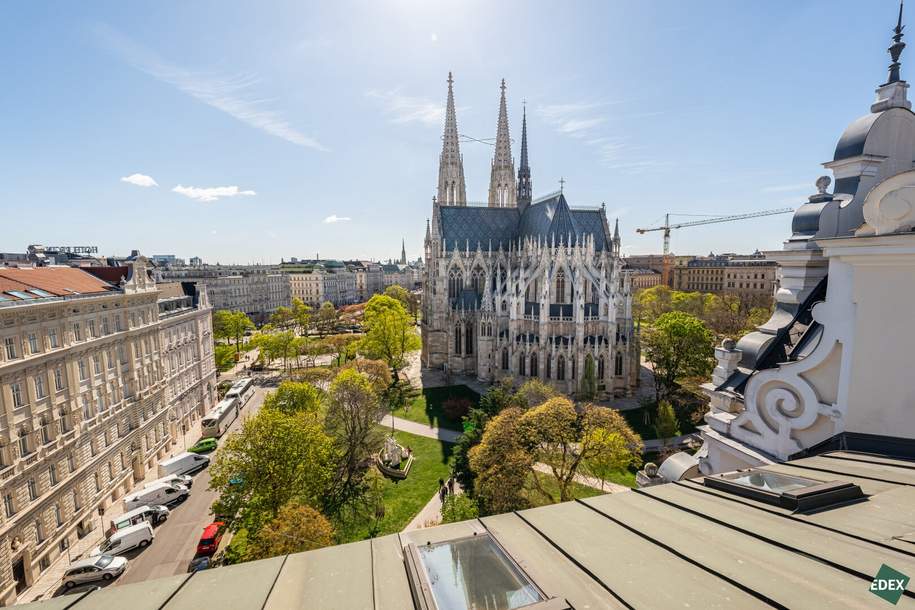 Penthouse mit einzigartigem Blick auf die Votivkirche, Wohnung-kauf, 4.250.000,€, 1090 Wien 9., Alsergrund