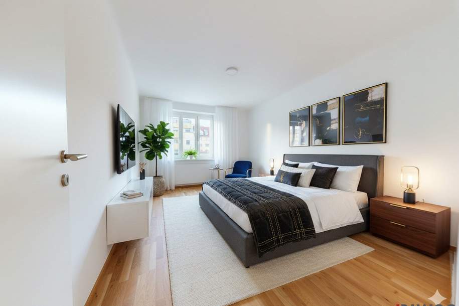 ERSTBEZUG nach Sanierung I Komfortable 3 Zimmer Wohnung Inkl. Tischler-Küche I Idyllischer Gemeinschaftsgarten, Wohnung-kauf, 339.000,€, 1160 Wien 16., Ottakring