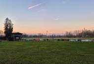 Überwiegend landwirtschaftlicher Grund mit Teilflächen in unterschiedlicher Widmung in der Ennser Kronau