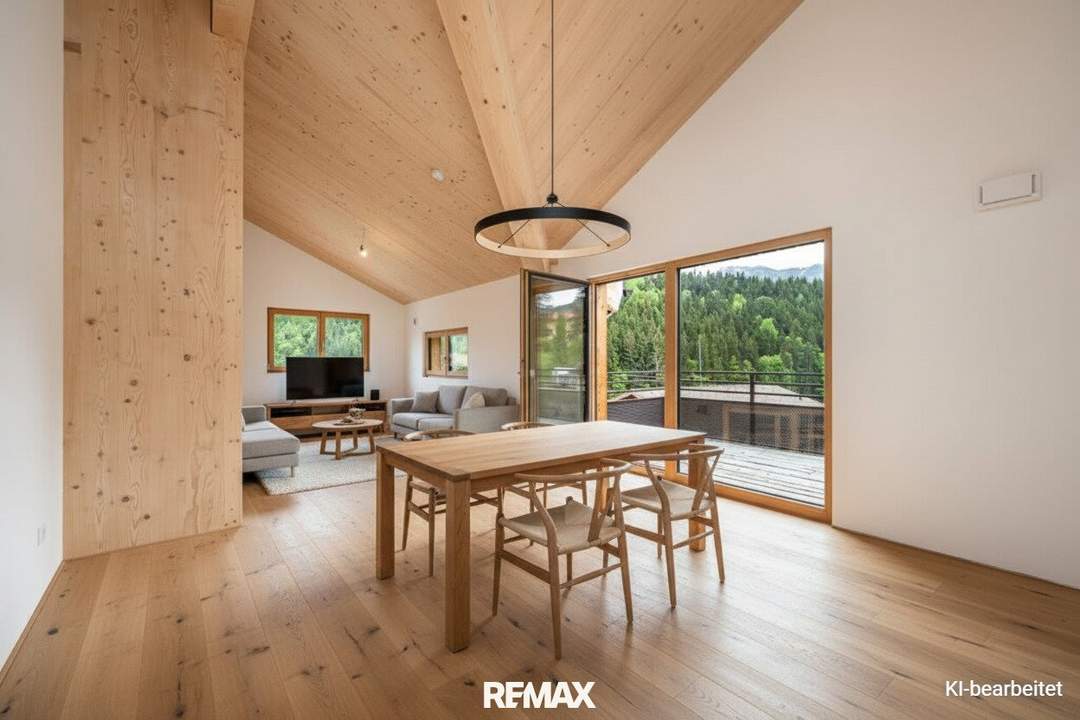 "Hoch hinaus" - 4-Zimmer-Dachgeschosswohnung im Lärchenhof in Goldegg-Weng