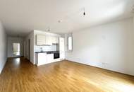 Neubauwohnung an der Dresdner Straße - hofseitiges Schlafzimmer