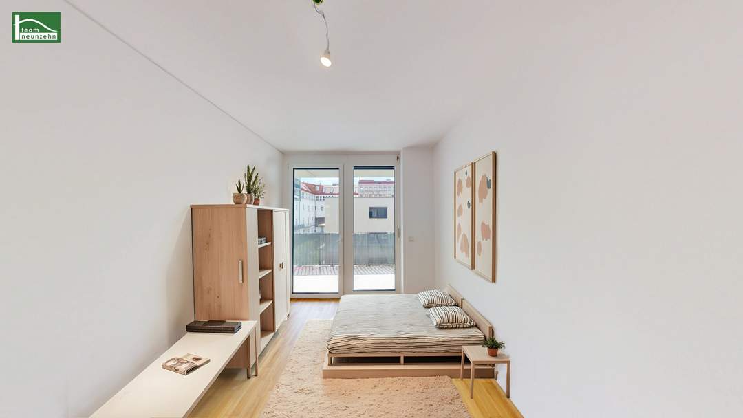 Entspannung im Innenhof, Urbanität vor der Tür – Styria Center
