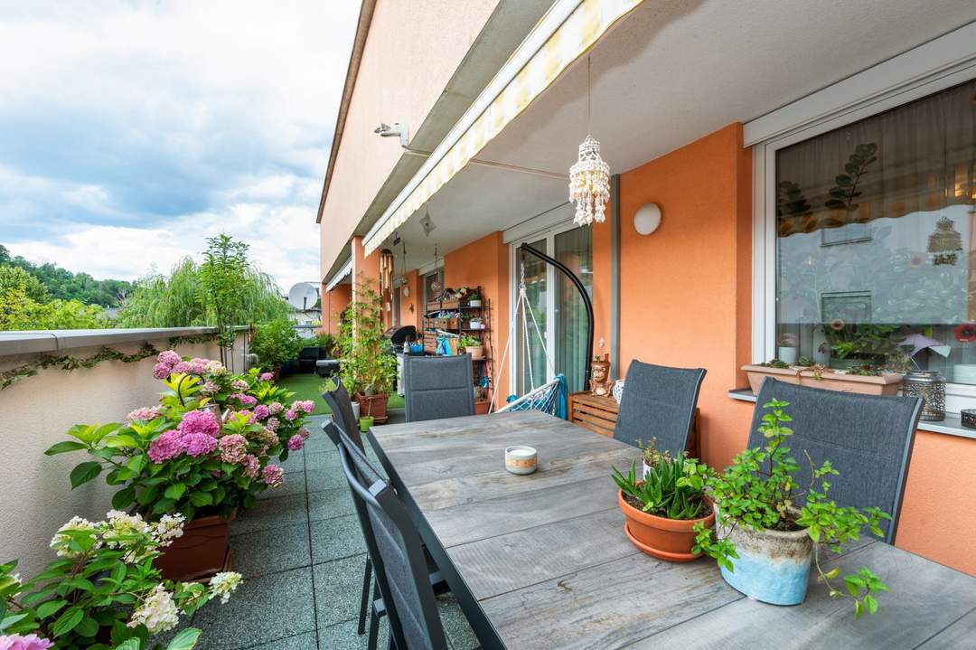 Ein Ort zum Ankommen: 4-Zimmer-Wohnung mit sonniger Terrasse