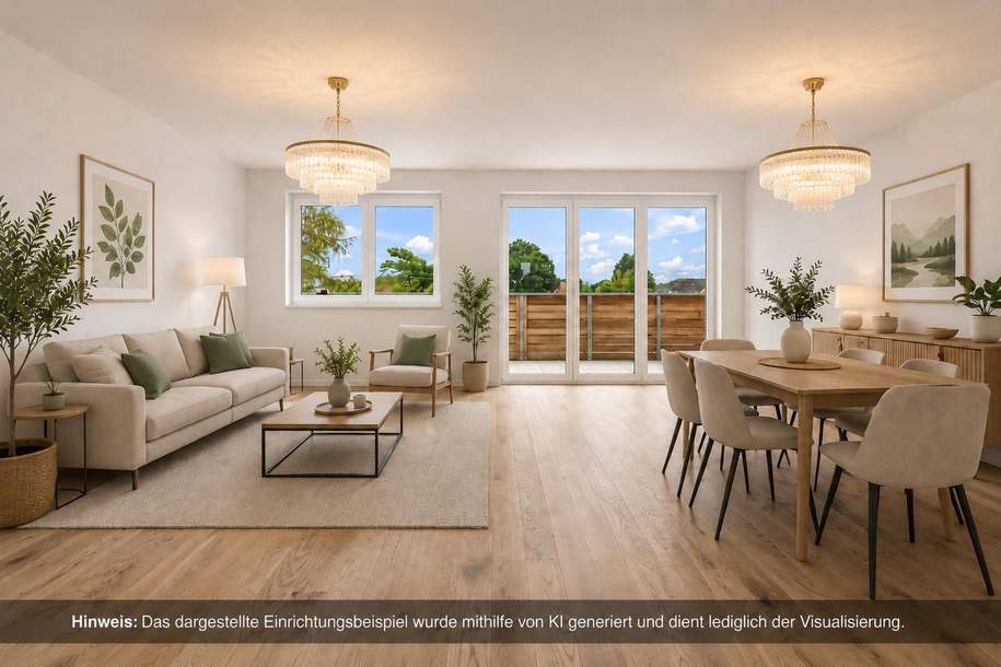 "Provisionsfrei für den Käufer - Dachgeschoss 3 Zimmer- mit Balkon", Wohnung-kauf, 384.000,€, 2232 Gänserndorf