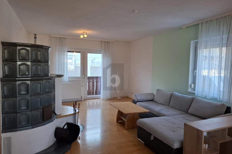 GEPFLEGT IM 2.?OBERGESCHOSS MIT ZWEI BALKONEN, GARAGE UND EIGENEM GARTEN, Wohnung-miete, 1.070,00,€, 3350 Amstetten