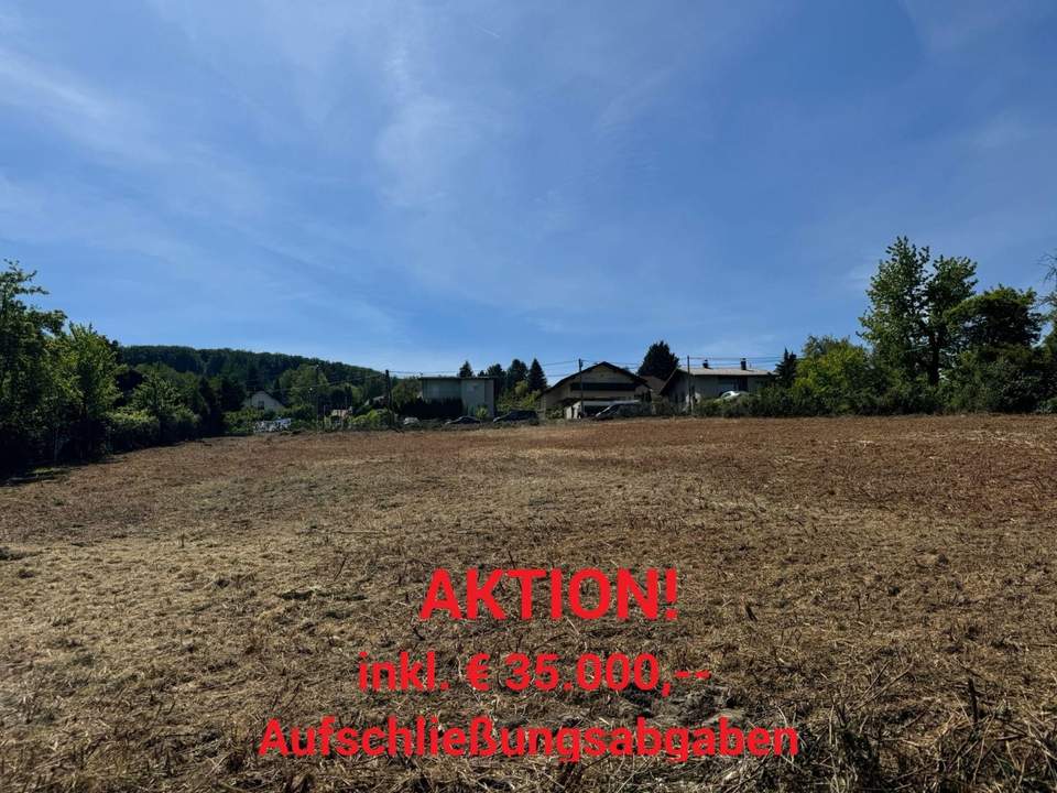 "Grundstück in Gablitzer bestlage"