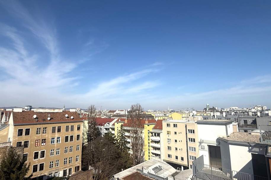 4 Zimmer DG-Maisonetten-Wohnung - keine Schrägen - 5 Terrassen mit Weitblick nächst Margaretenplatz/Schlossquadrat, Wohnung-miete, 2.680,00,€, 1050 Wien 5., Margareten