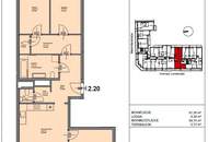 Wohnen im Zentrum von St. Pölten - Neubauwohnung mit 4 Zimmern, Loggia und Terrasse!