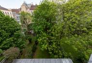 Südseitige Altbauwohnung mit traumhaftem Grünblick | Prachtvolles Jahrhundertwendehaus | Nähe Schloss Schönbrunn