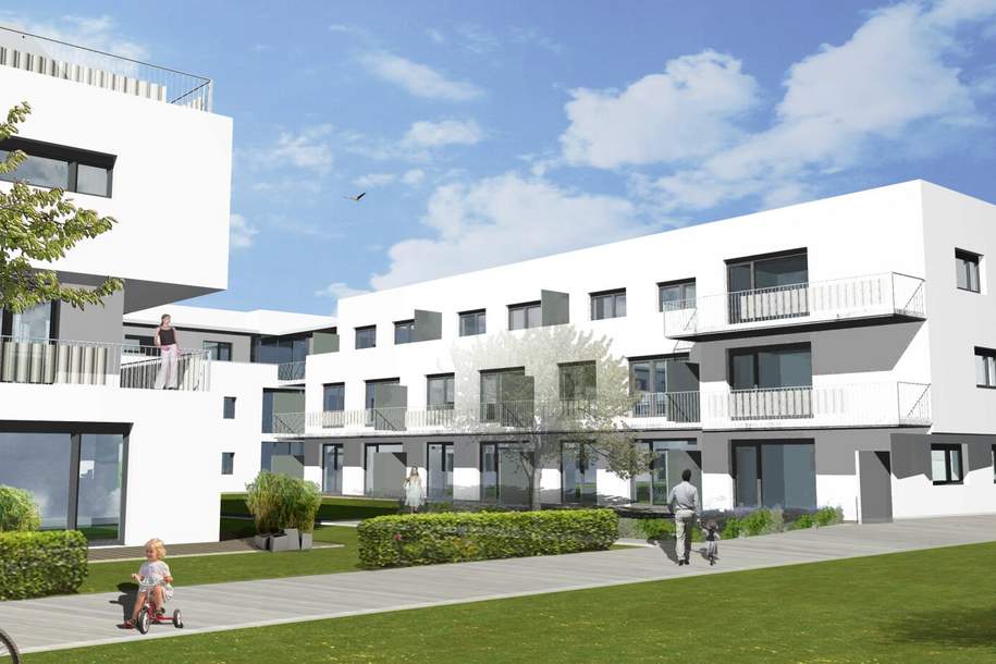 Unbefristete 3-Zimmer-Wohnung mit Terrasse in Neusiedl am See!, Wohnung-miete, 679,23,€, 7100 Neusiedl am See