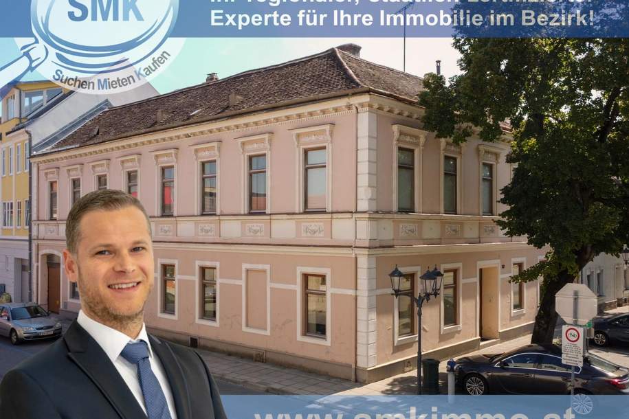 Zentral, vielseitig, einzigartig – Wohn- und Geschäftshaus mit Potenzial!, Haus-kauf, 440.000,€, 2136 Mistelbach