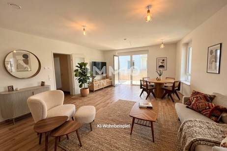 Charmante 2-Zimmer-Wohnung mit Balkon & Loggia – kompakt und gut geschnitten - Erstbezug, Wohnung-legalform.mietkauf, 600,€, 2013 Hollabrunn