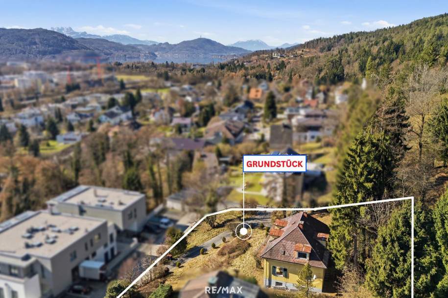 Exklusives Baugrundstück in Top-Lage in St. Martin bei Klagenfurt, am Fuße des Kreuzbergls, Grund und Boden-kauf, 9020 Klagenfurt(Stadt)