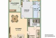 Charmante 3-Zimmer Wohnung, 61m², gepflegt, Parkett, 1210 Wien, €1500 mit Gutschein für Einbauküche