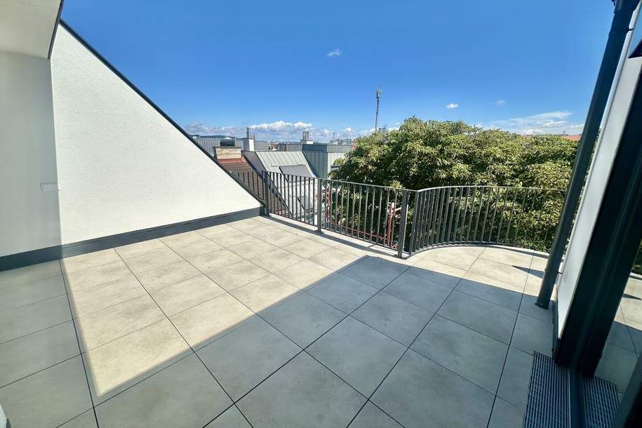 NEUER PREIS! Bezugsfertiges Penthouse der Extraklasse: 175 m² Wohnfläche, 72 m² Dachterrasse und private Liftfahrt!, Wohnung-kauf, 1.499.000,€, 1050 Wien 5., Margareten